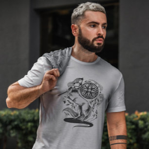 Camiseta Centaur Dark Art Nouveau