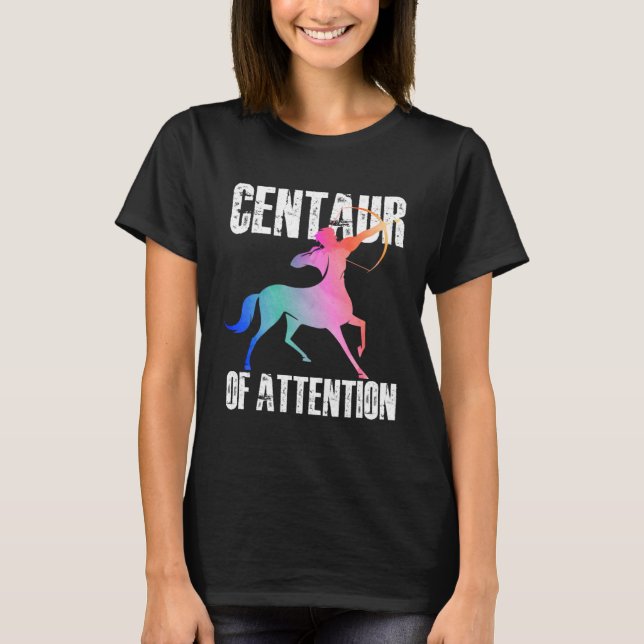 Camiseta Centauro de Atenção mitologia grega (Frente)