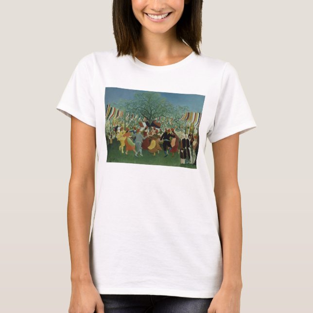 Camiseta Centenário da Independência por Henri Rousseau (Frente)