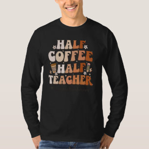 Camiseta Centenas de Centros de Ensino de Metade de Café