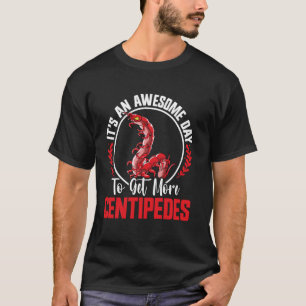 Camiseta Centopeia Esconde Entomologista Inseto Centopeia