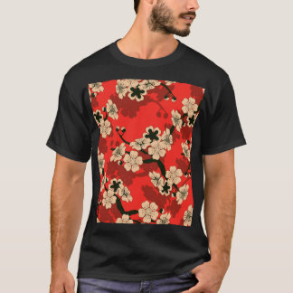Camiseta Central de Cereja Japonesa: Na moda