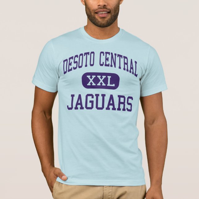 Camiseta Central de DeSoto - jaguares - alta - Southaven (Frente)