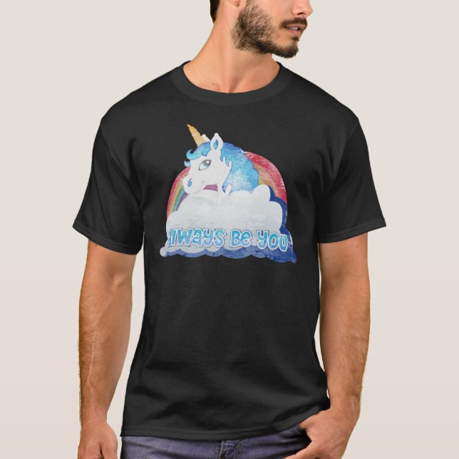 Camiseta Central Intelligence - Unicorn (Faded as worn in t (Frente)