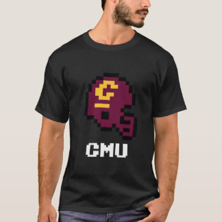 Camiseta Central Michigan Chippewas Tecmo Super Bowl Helmet