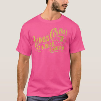 Camiseta Central Railroad Vintage Illinois Central