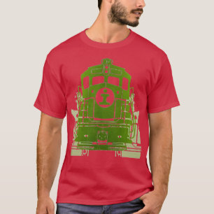 Camiseta Central Railroad Vintage Illinois Central