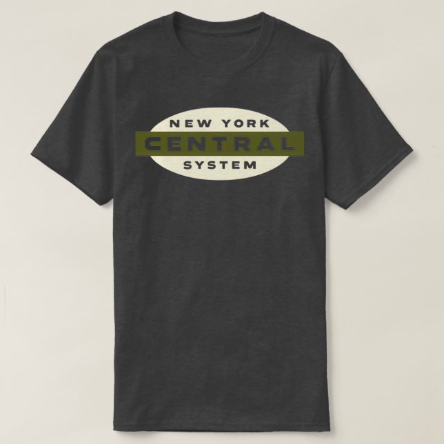 Camiseta Central System Railroad 2 de Nova Iorque (Frente do Design)