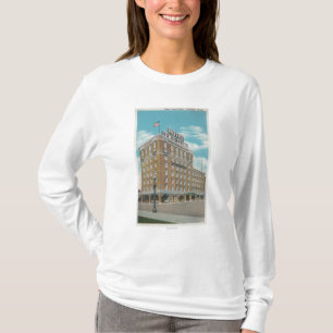Camiseta Centralia, WA - vista do hotel Lewis-Clark