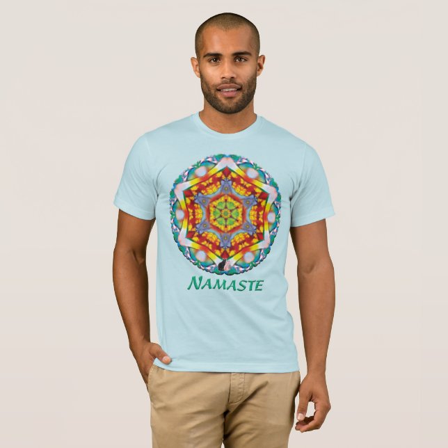 Camiseta Centris Namaste Kaleidoscope T-Shirt (Frente Completa)