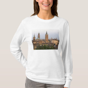 Camiseta centro da cidade de Parma; Igreja Battistero à