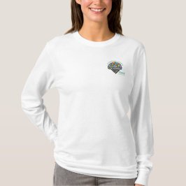 Camiseta Centro de Aprendizado Hineni Blusa Feminina Manga