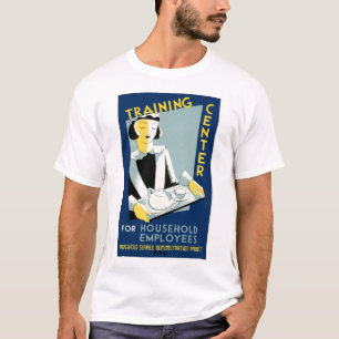 Camiseta Centro de aprendizado para empregados do agregado