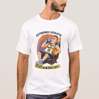 Camiseta Centro de Atenção Extremamente Atlético e Divertid