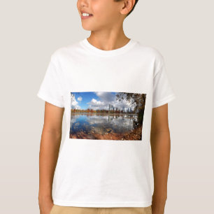 Camiseta Centro de Austin Texas Skyline do Lago Ladybird