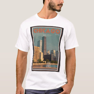 Camiseta Centro de Chicago - de John Hancock
