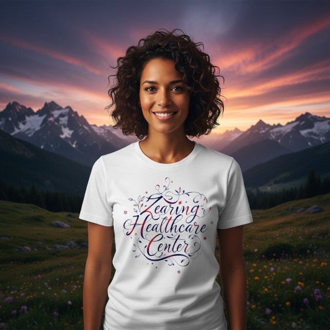 Camiseta Centro de Saúde Zearing (Criador carregado)