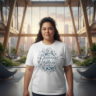 Camiseta Centro de Saúde Zearing Flor