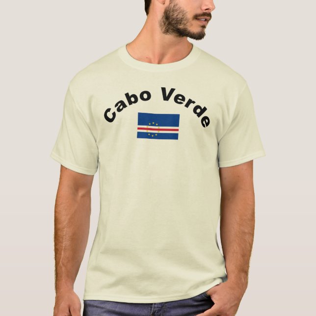 Camiseta Centro de Sinalizador Cabo Verde (Frente)