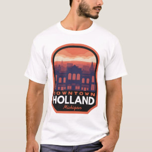 Camiseta Centro Histórico de Holland Michigan