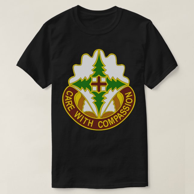 Camiseta Centro Médico Madigan com SMS (Frente do Design)