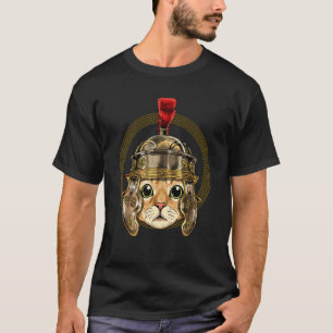 Camiseta Centurião, Gatinho de Gato da Roma Antiga, Animal