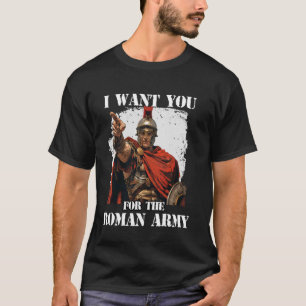 Camiseta Centurião Romano Gladiador SPQR T para legião roma