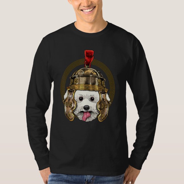 Camiseta Centurion Bichon Frise Ancient Rome Roman Empire D (Frente)