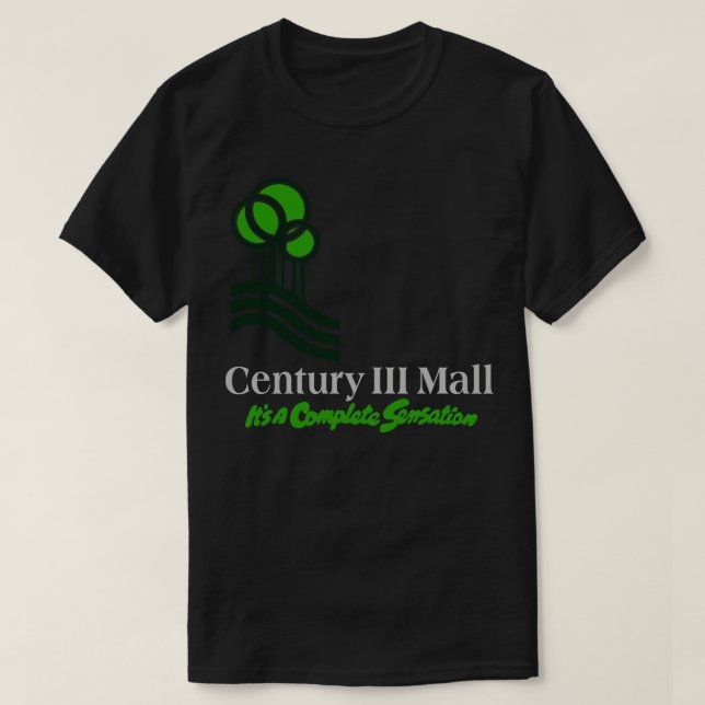 Camiseta Century III Mall West Mifflin Pensilvânia C3 7 (Frente do Design)