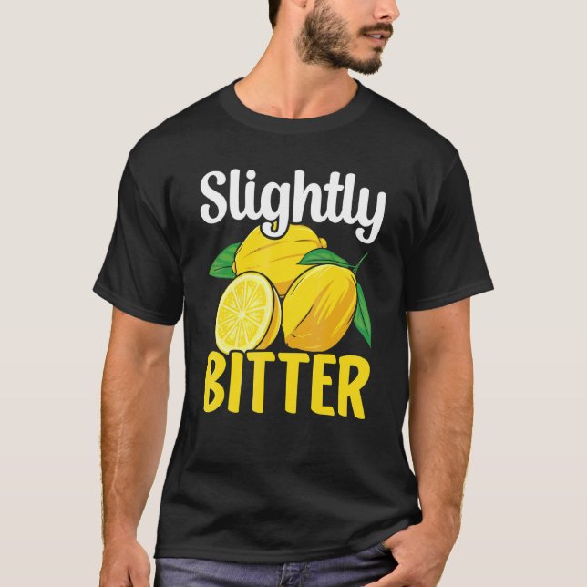 Camiseta CEO da barraca de limonada ligeiramente amarga bar (Frente)