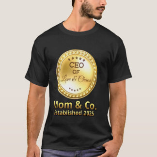 Camiseta CEO da Love And Chaos Mom Co 2025