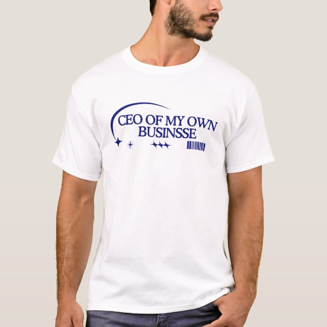 CAMISETA CEO DA MINHA PRÓPRIA EMPRESA (Frente)