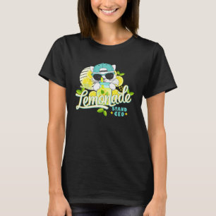 Camiseta CEO Divertido de Stand de Limonada Gatinho Fofo Ne
