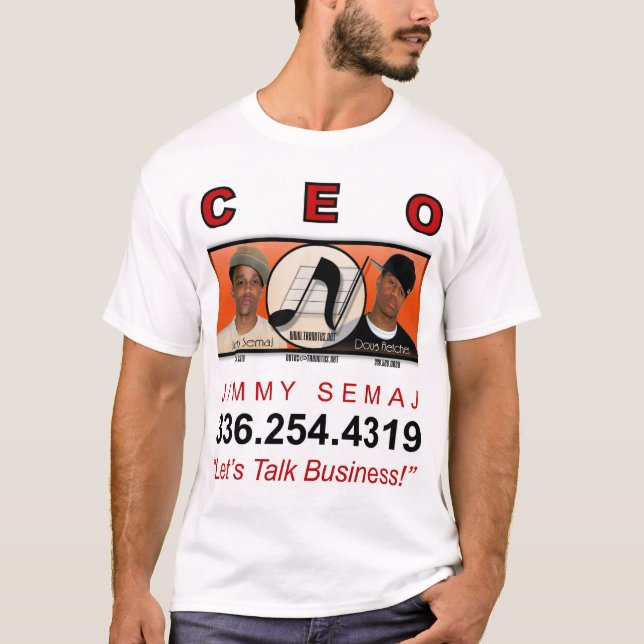 Camiseta CEO - Jimmy Semaj (Frente)