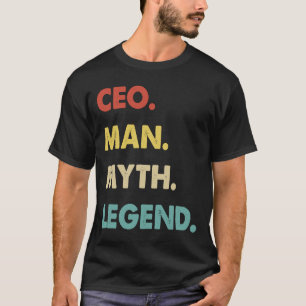 Camiseta CEO Man Myth Legend 1