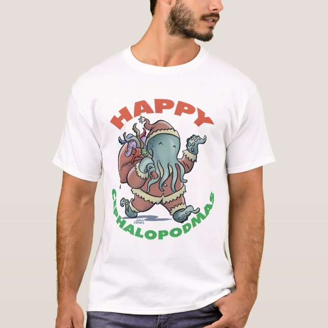 Camiseta Cephalopodmas feliz (Frente)