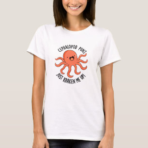 Camiseta Cephalopope Puns Me Arrastou Um Engraçado De Anima
