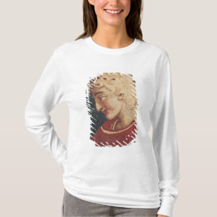 Camiseta Cephalus e Procris, detalhe de cabeça de
