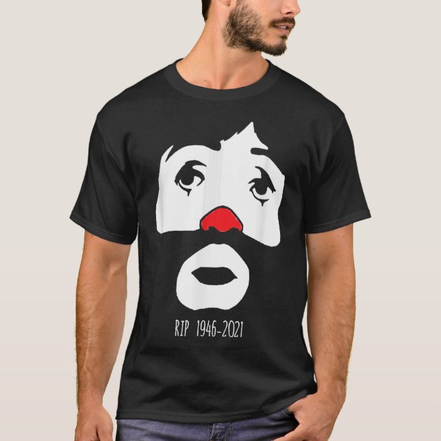 Camiseta Cepillin Clown RIP 1946 2021 T-Shirt Essential T-S (Frente)