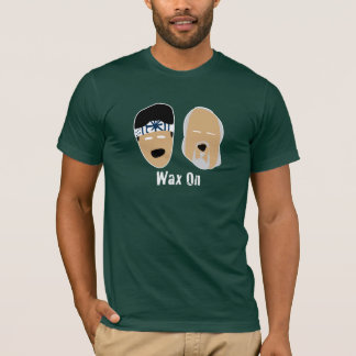 Camiseta Cera sobre para a obscuridade