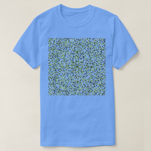 Camiseta cerâmica cortada em terra (Frente do Design)