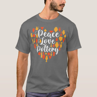 Camiseta Cerâmica de Amor pela Paz - Cerâmica Ceramista Cra