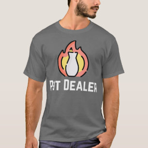Camiseta Cerâmica de Clay de Bateria do pote Dealer Engraça