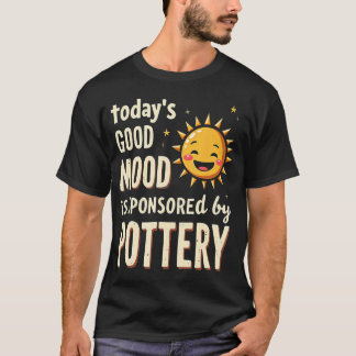 Camiseta Cerâmica Divertida O Bom Humor De Hoje É Patrocina
