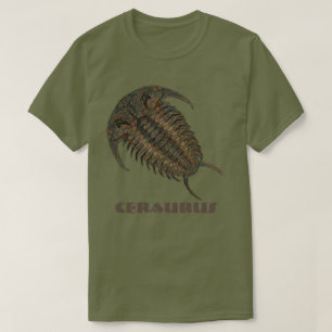Camiseta Ceraurus Fossil Trilobite