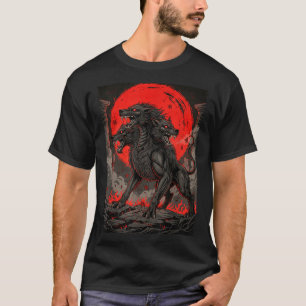 Camiseta Cérbero submundo mitologia grega cão do inferno ou
