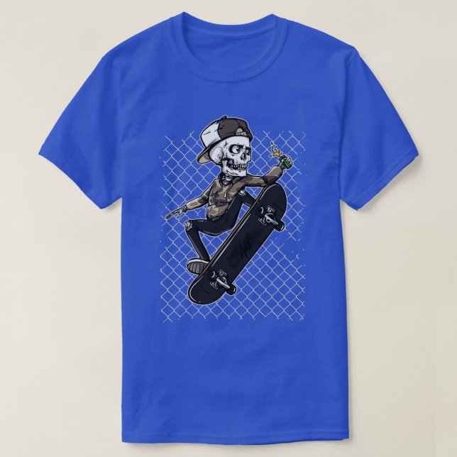 Camiseta Cerca de Skeleton (Frente do Design)