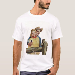 Camiseta Cercado no vaqueiro