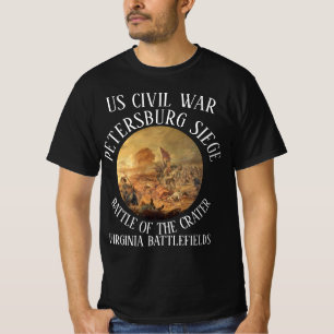 CAMISETA CERCO DE PETERSBURGO HG CRATERA DA BATALHA DA GUER