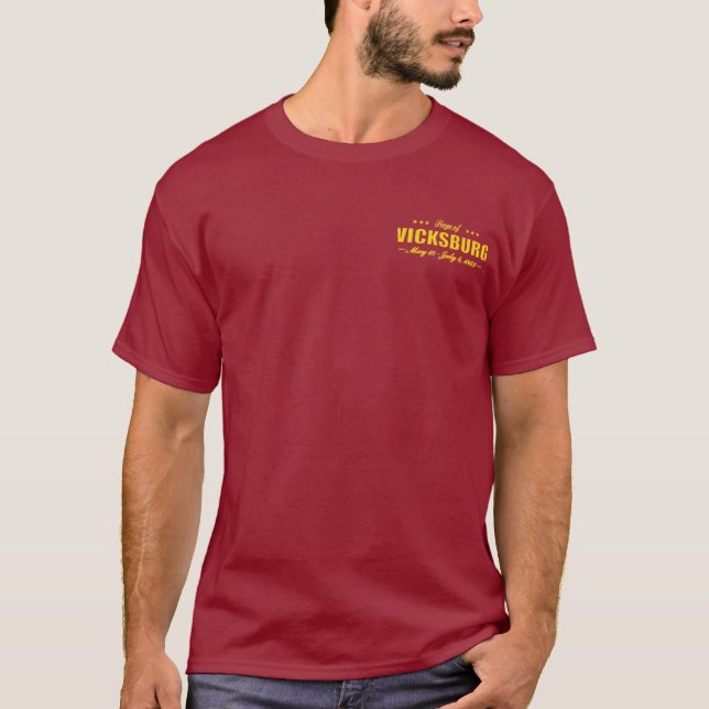 Camiseta Cerco de Vicksburg (Frente)